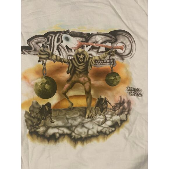 Travis Scott Circus Maximus Skitzo Utopia Tour Shirt South America Exclusive - Picture 2 of 4
